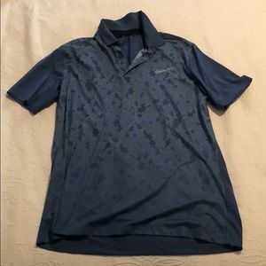 Nike men golf polo dri fit large